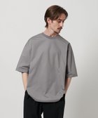 【ビューティ&ユース ユナイテッドアローズ/BEAUTY&YOUTH / UNITED ARROWS / MEN】のグリッド ドッツ アジャスト クルーネック Tシャツ MD.GRAY|ID: prp329100004624184 ipo3291000000033204799
