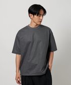 【ビューティ&ユース ユナイテッドアローズ/BEAUTY&YOUTH / UNITED ARROWS / MEN】のグリッド ドッツ アジャスト クルーネック Tシャツ DK.GRAY|ID: prp329100004624184 ipo3291000000033204801