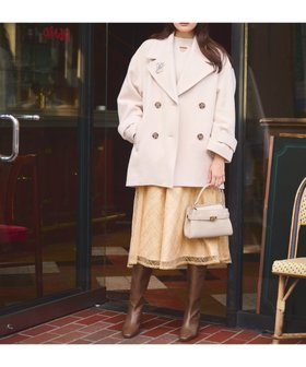 【プロポーション ボディドレッシング/PROPORTION BODY DRESSING】のビッグカラーハーフコート 24AW 人気、トレンドファッション・服の通販 founy(ファニー) ファッション Fashion レディースファッション Fashion for Women アウター Coat / Outerwear Collection コート・ロングコート・ピーコート Long Coats, Peacoats & More 2024年 2024 2024-2025秋冬・A/W Autumn/Winter 2024–25 AW24–25 |ID:prp329100004624202