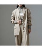 【サロン アダム エ ロペ/SALON adam et rope'】のハイカウントフラノジャケット 人気、トレンドファッション・服の通販 founy(ファニー) ファッション Fashion レディースファッション Fashion for Women アウター Coat / Outerwear Collection レディースジャケット・軽アウター Jackets グラデーション Gradient, Ombre コンパクト Compact, Small Size シアー Sheer, See-Through ジャケット Jacket, Outerwear スウェット / スエット Sweatshirt, Sweatwear スーツ Suit, Formalwear タートル Turtleneck, Turtle Collar フェミニン Feminine, Girly ミドル Middle Length, Mid Height おすすめ Recommended / Our Picks エレガント 上品 Elegant セレモニー Ceremony 入学式 Entrance Ceremony 卒業式 Graduation Ceremony ビジネス 仕事 通勤 Business / Work / Commuting thumbnail ベージュ(27)|ID: prp329100004624210 ipo3291000000033205253