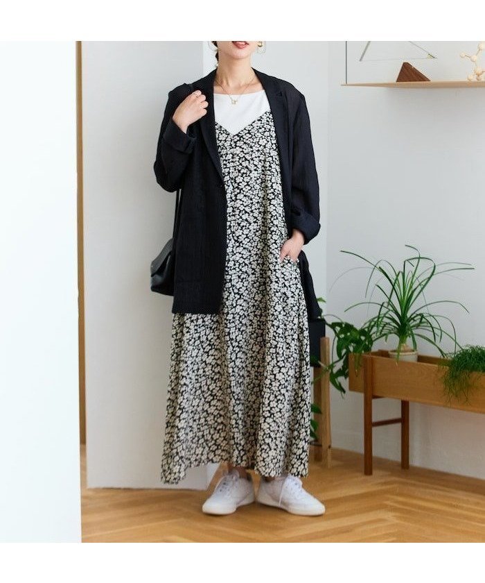 【フリークスストア/FREAK'S STORE】のインド 花柄 プリント キャミワンピース【限定展開】 25AW インテリア・キッズ・メンズ・レディースファッション・服の通販 founy(ファニー) 　ファッション　Fashion　レディースファッション　Fashion for Women　ワンピース　Dresses　キャミソールワンピース　Camisole Dresses　インド　Indian Textile　インナー　Innerwear　春　Spring　キャミワンピース　Cami Dress, Slip Dress　シアー　Sheer, See-Through　ジャケット　Jacket, Outerwear　スウェット / スエット　Sweatshirt, Sweatwear　定番　Standard, Basic Item　長袖　Long Sleeve, Full Sleeve　パーカー　Hoodie, Parka　フレア　Flare, Flared　プリント　Print, Printed Pattern　ポケット　Pocket, Pocket Detail　ラップ　Wrap, Wrap Design　リラックス　Relax, Relaxed Fit　ロング　Long, Long-Length　A/W・秋冬　Autumn/Winter　冬　Winter / This Winter　S/S・春夏　SS, Spring/Summer, Warm Season　おすすめ　Recommended / Our Picks　夏　Summer　2025年　2025　2025-2026秋冬・A/W　Autumn/Winter 2025–26 AW25–26　ブラック|ID: prp329100004624233 ipo3291000000033205749