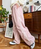 【その他のブランド/Other】のナイロンパラシュートサイドラインパンツ ピンク|ID: prp329100004624253 ipo3291000000033206076