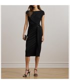 【ラルフローレン/RALPH LAUREN】のリングトリム ジャージー キャップスリーブ ドレス 人気、トレンドファッション・服の通販 founy(ファニー) ファッション Fashion レディースファッション Fashion for Women ワンピース Dresses フォーマル・パーティードレス・結婚式用ドレス Elegant & Casual Dresses なめらか Smooth, Silky Texture エレガント 上品 Elegant キャップ Cap, Baseball Cap ギャザー Gathered, Ruffled ストレッチ Stretch, Stretchy Fabric スプリング Spring, Spring Collection スリーブ Sleeve, Long Sleeve / Short Sleeve ドレス Dress, One-Piece バンブー Bamboo, Bamboo Material フィット Fit, Slim Fit プリーツ Pleats, Pleated メタル Metal, Metal Parts ラップ Wrap, Wrap Design thumbnail 001ブラック|ID: prp329100004624270 ipo3291000000033415476
