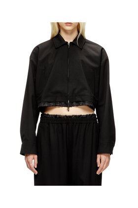 【ディーゼル/DIESEL】のウィメンズ ジャケット J-TING-FEM-R2 人気、トレンドファッション・服の通販 founy(ファニー) ファッション Fashion レディースファッション Fashion for Women アウター Coat / Outerwear Collection レディースジャケット・軽アウター Jackets オーバル Oval Design クロップド Cropped, Short Length ジャケット Jacket, Outerwear スポーティ Sporty, Casual Athletic チャーム Charm, Pendant ドローストリング Drawstring, Pull Cord ファブリック Fabric, Textile ボックス Boxy, Box Shape エレガント 上品 Elegant |ID:prp329100004624271