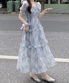 【ミニミニストア/miniministore】のティアードロングワンピースレディース夏服 人気、トレンドファッション・服の通販 founy(ファニー) ファッション Fashion レディースファッション Fashion for Women ワンピース Dresses おすすめ Recommended / Our Picks ガーリー Girly, Feminine Style サンダル Sandals, Summer Shoes シフォン Chiffon, Lightweight Fabric シャーリング Shirring, Ruched スニーカー Sneakers, Trainers フェミニン Feminine, Girly リゾート Resort, Vacation Style 半袖 Short Sleeve, Half Sleeve 夏 Summer 旅行 Travel thumbnail ブルー|ID: prp329100004624283 ipo3291000000033206398