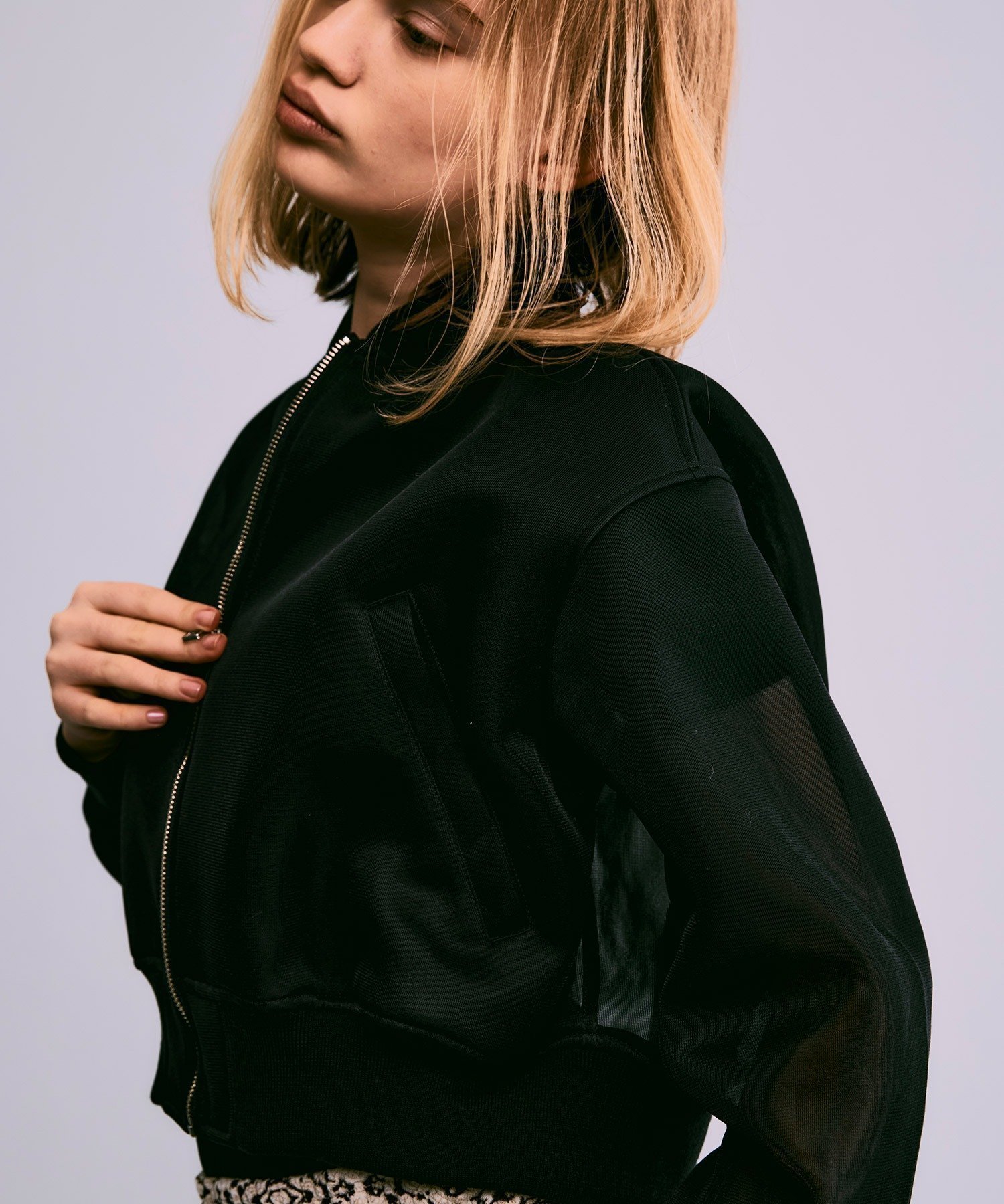 【ノイズメーカー/NOISE MAKER】のシアーダンボールニットブルゾン 人気、トレンドファッション・服の通販 founy(ファニー) 　ファッション　Fashion　レディースファッション　Fashion for Women　アウター　Coat / Outerwear Collection　ブルゾンジャケット・スポーティアウター　Blouson Jackets　トップス・カットソー　Cut & Sew Tops　ニット　Knit Tops & Sweaters　日本製　Made In Japan　 other-1|ID: prp329100004624325 ipo3291000000033206929