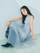 【リリーブラウン/Lily Brown】の【WEB限定カラー/00サイズ】フレアニットドッキングワンピース 人気、トレンドファッション・服の通販 founy(ファニー) ファッション Fashion レディースファッション Fashion for Women ワンピース Dresses シンプル Simple, Minimal ドッキング Docking, Mixed Material バランス Balance, Style Balance フィット Fit, Slim Fit フレア Flare, Flared リブニット Rib Knit, Ribbed Knit thumbnail SAX[083]|ID: prp329100004624343 ipo3291000000033207178