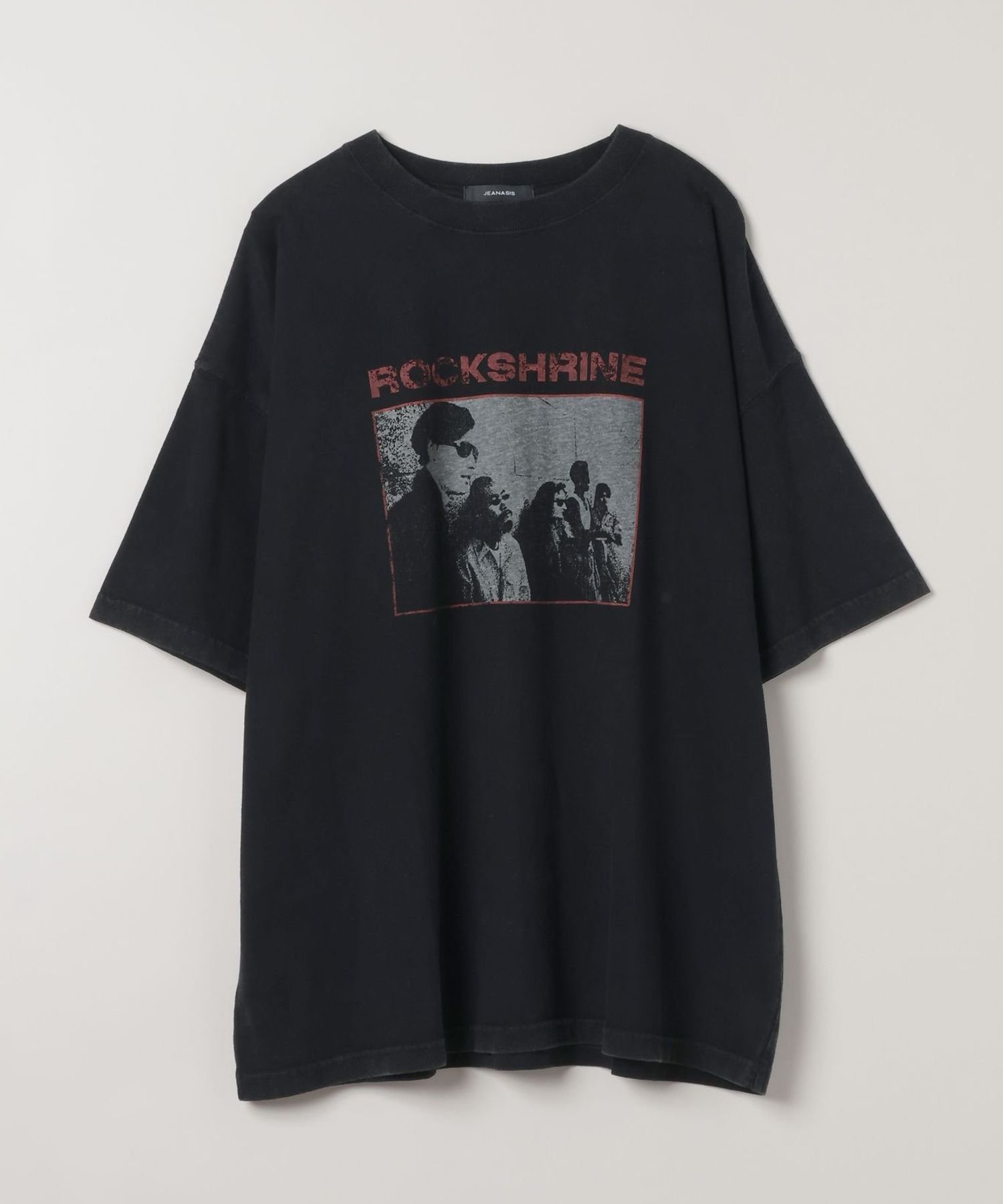 【ジーナシス/JEANASiS】のROCK TEE series/ ROCKSHRINEヴィンテージ TEE インテリア・キッズ・メンズ・レディースファッション・服の通販 founy(ファニー) 　ファッション　Fashion　レディースファッション　Fashion for Women　おすすめ　Recommended / Our Picks　インナー　Innerwear　デニム　Denim, Jeans Material　フェミニン　Feminine, Girly　プリント　Print, Printed Pattern　ベスト　Vest, Waistcoat　ボトム　Bottoms, Lower Wear　ロング　Long, Long-Length　ワイド　Wide, Wide Fit　ヴィンテージ　Vintage Style　ブラック|ID: prp329100004624479 ipo3291000000033558726