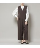 【ナノ ユニバース/nano universe】のVネックオールインワン 人気、トレンドファッション・服の通販 founy(ファニー) ファッション Fashion レディースファッション Fashion for Women トップス・カットソー Cut & Sew Tops Vネックトップス V-Neck Tops / V-Cut Neckline Shirts ワンピース Dresses オールインワン・ワンピース Dresses and Jumpsuits オケージョン Occasion Wear 秋 Autumn シンプル Simple, Minimal ジョーゼット Georgette, Semi-Sheer Fabric ノースリーブ Sleeveless, No-Sleeve プリント Print, Printed Pattern ベーシック Basic, Essential おすすめ Recommended / Our Picks セレモニー Ceremony 2025年 2025 2025-2026秋冬・A/W Autumn/Winter 2025–26 AW25–26 thumbnail ブラウン|ID: prp329100004624847 ipo3291000000033219061