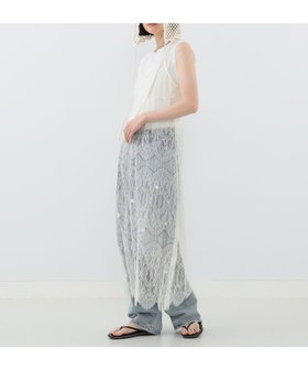【カロリナ グレイサー/CAROLINA GLASER】のレースキャミソール ワンピース 人気、トレンドファッション・服の通販 founy(ファニー) ファッション Fashion レディースファッション Fashion for Women ワンピース Dresses インナー Innerwear キャミソール Camisole, Spaghetti Strap Top スリーブ Sleeve, Long Sleeve / Short Sleeve デニム Denim, Jeans Material ノースリーブ Sleeveless, No-Sleeve フィット Fit, Slim Fit フェミニン Feminine, Girly ペチコート Petticoat, Underskirt ボトム Bottoms, Lower Wear ルーズ Loose, Oversized レース Lace, Lace Fabric ロング Long, Long-Length エレガント 上品 Elegant |ID:prp329100004624855