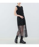【カロリナ グレイサー/CAROLINA GLASER】のレースキャミソール ワンピース 人気、トレンドファッション・服の通販 founy(ファニー) ファッション Fashion レディースファッション Fashion for Women ワンピース Dresses インナー Innerwear キャミソール Camisole, Spaghetti Strap Top スリーブ Sleeve, Long Sleeve / Short Sleeve デニム Denim, Jeans Material ノースリーブ Sleeveless, No-Sleeve フィット Fit, Slim Fit フェミニン Feminine, Girly ペチコート Petticoat, Underskirt ボトム Bottoms, Lower Wear ルーズ Loose, Oversized レース Lace, Lace Fabric ロング Long, Long-Length エレガント 上品 Elegant thumbnail BLACK|ID: prp329100004624855 ipo3291000000033425407