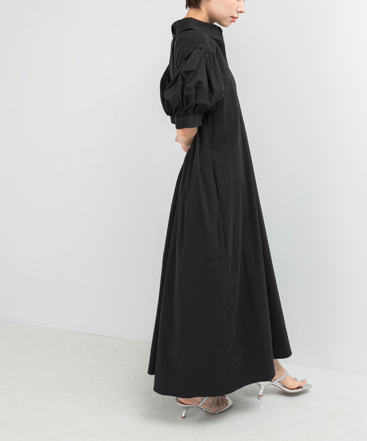 【アーバンリサーチ ロッソ/URBAN RESEARCH ROSSO】のELENDEEK FORM SHIRT ONE-PIECE インテリア・キッズ・メンズ・レディースファッション・服の通販 founy(ファニー) 　ファッション　Fashion　レディースファッション　Fashion for Women　トップス・カットソー　Cut & Sew Tops　シャツ・ブラウス・オフィスカジュアル　Elegant Blouses & Button-Ups　2025年　2025　2025-2026秋冬・A/W　Autumn/Winter 2025–26 AW25–26　冬　Winter / This Winter　シンプル　Simple, Minimal　スリーブ　Sleeve, Long Sleeve / Short Sleeve　ヨーク　Yoke, Yoke Design　エレガント 上品　Elegant　半袖　Short Sleeve, Half Sleeve　A/W・秋冬　Autumn/Winter　BLK|ID: prp329100004624866 ipo3291000000033633579