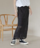 【ローリーズファーム/LOWRYS FARM】のパッチワークレーススカート ブラック09|ID: prp329100004624893 ipo3291000000033220276