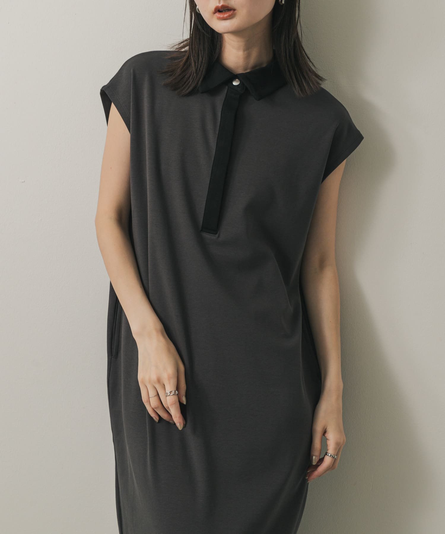 【センスオブプレイス/SENSE OF PLACE by URBAN RESEARCH】のカットポロシャツワンピース 人気、トレンドファッション・服の通販 founy(ファニー) 　ファッション　Fashion　レディースファッション　Fashion for Women　ワンピース　Dresses　シャツワンピース / 1枚で着映えコーデ　Shirt Dresses　楽ちん　Easy Fit, Comfortable　 other-1|ID: prp329100004624910 ipo3291000000033634305