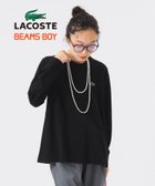【ビームス ウイメン/BEAMS】の【別注】LACOSTE / Aライン Tシャツ 25AW ラコステ Aライン 大人カジュアル BLACK|ID:prp329100004624922