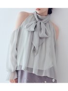 【リリーブラウン/Lily Brown】の【WEB限定カラー】ドレープボウタイシフォンブラウス 人気、トレンドファッション・服の通販 founy(ファニー) ファッション Fashion レディースファッション Fashion for Women トップス・カットソー Cut & Sew Tops シャツ・ブラウス・オフィスカジュアル Elegant Blouses & Button-Ups thumbnail MNT[021]|ID: prp329100004624935 ipo3291000000033221622