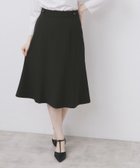【インデックス/INDEX】のダブルクロスストレッチフレアスカート/セットアップ対応【洗濯機洗い可/イージーアイロン/防シワ】 ブラック|ID: prp329100004625018 ipo3291000000033424017