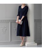 【ドレス/DRESS+】のワンピース 袖付き 披露宴 結婚式 オフィス パーティードレス 人気、トレンドファッション・服の通販 founy(ファニー) ファッション Fashion レディースファッション Fashion for Women ワンピース Dresses フォーマル・パーティードレス・結婚式用ドレス Elegant & Casual Dresses ギャザー Gathered, Ruffled コルセット Corset, Bustier ストール Stole, Wrap デコルテ Décolleté, Neckline ドレス Dress, One-Piece フレア Flare, Flared フロント Front, Front Design プリーツ Pleats, Pleated ボレロ Bolero, Short Cardigan エレガント 上品 Elegant 結婚式 Wedding 披露宴 Wedding Reception thumbnail ネイビー|ID: prp329100004625108 ipo3291000000033223920