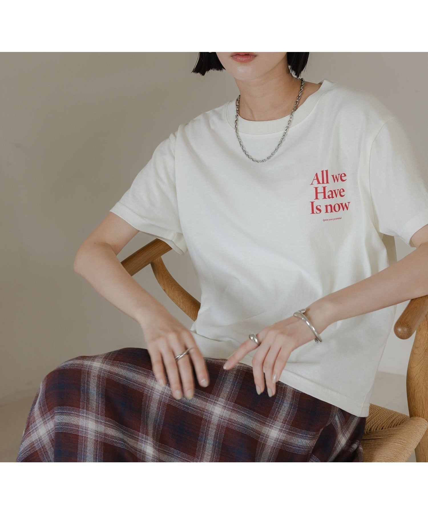 【ローリーズファーム/LOWRYS FARM】のヴィンテージロゴTEE インテリア・キッズ・メンズ・レディースファッション・服の通販 founy(ファニー) 　ファッション　Fashion　レディースファッション　Fashion for Women　おすすめ　Recommended / Our Picks　シンプル　Simple, Minimal　タイトスカート　Pencil Skirt, Tight Skirt　デニム　Denim, Jeans Material　トレンド　Trend, Trending Now　プリント　Print, Printed Pattern　ボトム　Bottoms, Lower Wear　夏　Summer　ホワイト05|ID: prp329100004625112 ipo3291000000033224054