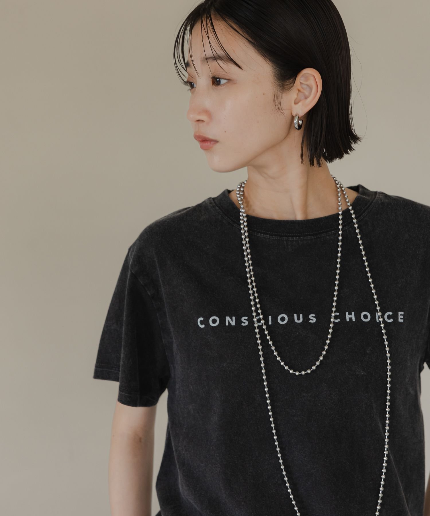 【ローリーズファーム/LOWRYS FARM】のヴィンテージロゴTEE インテリア・キッズ・メンズ・レディースファッション・服の通販 founy(ファニー) 　ファッション　Fashion　レディースファッション　Fashion for Women　おすすめ　Recommended / Our Picks　シンプル　Simple, Minimal　タイトスカート　Pencil Skirt, Tight Skirt　デニム　Denim, Jeans Material　トレンド　Trend, Trending Now　プリント　Print, Printed Pattern　ボトム　Bottoms, Lower Wear　夏　Summer　チャコールグレー18|ID: prp329100004625112 ipo3291000000033224056