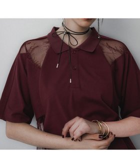 【ハレ/HARE】のレースキリカエポロTシャツ 人気、トレンドファッション・服の通販 founy(ファニー) ファッション Fashion レディースファッション Fashion for Women トップス・カットソー Cut & Sew Tops シャツ・ブラウス・オフィスカジュアル Elegant Blouses & Button-Ups ロングTシャツ・Tシャツ Longline T-Shirts & Tees おすすめ Recommended / Our Picks アクセサリー Fashion Accessories ウェーブ Wavy Pattern サンダル Sandals, Summer Shoes シューズ Shoes, Footwear シルバー Silver, Metallic Silver シンプル Simple, Minimal ストラップパンプス Strap Pumps, Strappy Heels ストレート Straight, Straight Cut スニーカー Sneakers, Trainers トレンド Trend, Trending Now バランス Balance, Style Balance フラット Flat, Flat Shoes フレア Flare, Flared リラックス Relax, Relaxed Fit レース Lace, Lace Fabric ワイド Wide, Wide Fit エレガント 上品 Elegant 人気 Popular, Best Seller 夏 Summer |ID:prp329100004625124