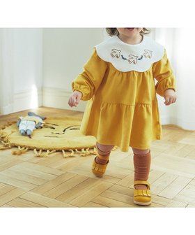 【モイモルン/moimoln / KIDS】のセナワンピース 人気、トレンドファッション・服の通販 founy(ファニー) ファッション Fashion キッズファッション Fashion for Kids ワンピース Dresses イエロー Yellow 春 Spring |ID:prp329100004625152
