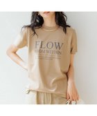 【バンヤードストーム/BARNYARDSTORM】のFLOWロゴT ベージュ|ID: prp329100004625155 ipo3291000000033540106