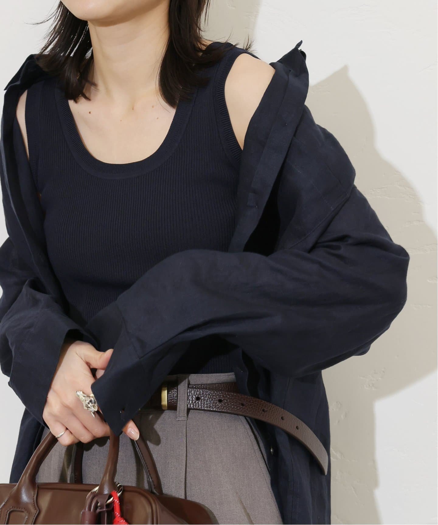 【ジャーナルスタンダード/JOURNAL STANDARD】の《追加4》Uネックニットタンク 人気、トレンドファッション・服の通販 founy(ファニー) 　ファッション　Fashion　レディースファッション　Fashion for Women　トップス・カットソー　Cut & Sew Tops　ニット　Knit Tops & Sweaters　2025年　2025　2025-2026秋冬・A/W　Autumn/Winter 2025–26 AW25–26　 other-1|ID: prp329100004625178 ipo3291000000033225660