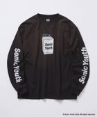 【ジャーナルスタンダード/JOURNAL STANDARD / MEN】のSONIC YOUTH / ソニック・ユース 別注 プリント ロング Tシャツ ブラック|ID: prp329100004625214 ipo3291000000033226716
