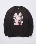 【ジャーナルスタンダード/JOURNAL STANDARD / MEN】のSONIC YOUTH / ソニック・ユース 別注 プリント ロング Tシャツ ブラック A|ID: prp329100004625214 ipo3291000000033226717