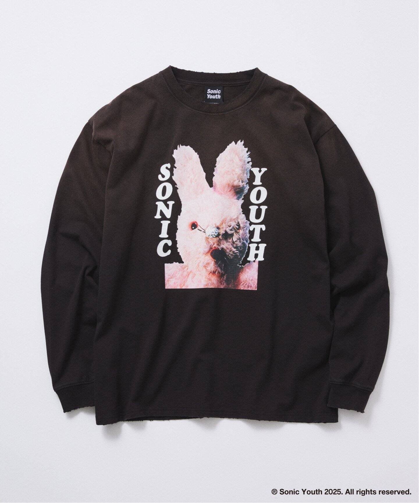 【ジャーナルスタンダード/JOURNAL STANDARD / MEN】のSONIC YOUTH / ソニック・ユース 別注 プリント ロング Tシャツ インテリア・キッズ・メンズ・レディースファッション・服の通販 founy(ファニー) 　ファッション　Fashion　メンズファッション　Fashion for Men　おすすめ　Recommended / Our Picks　グラフィック　Graphic, Graphic Design　ニューヨーク　New York, NYC Style　プリント　Print, Printed Pattern　ロング　Long, Long-Length　別注　Limited Edition, Custom Order　ブラック A|ID: prp329100004625214 ipo3291000000033226717