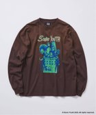 【ジャーナルスタンダード/JOURNAL STANDARD / MEN】のSONIC YOUTH / ソニック・ユース 別注 プリント ロング Tシャツ ブラウン|ID: prp329100004625214 ipo3291000000033226719