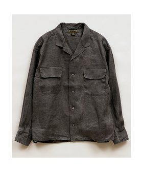 【ナイジェルケーボン/NIGEL CABOURN / MEN】のMAN / オープンカラーシャツ - ヘンプ 人気、トレンドファッション・服の通販 founy(ファニー) ファッション Fashion メンズファッション Fashion for Men リネン Linen, Linen Fabric 夏 Summer |ID:prp329100004625230