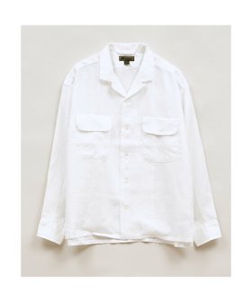 【ナイジェルケーボン/NIGEL CABOURN / MEN】のMAN / オープンカラーシャツ - ヘンプ 人気、トレンドファッション・服の通販 founy(ファニー) ファッション Fashion メンズファッション Fashion for Men リネン Linen, Linen Fabric 夏 Summer |ID:prp329100004625230