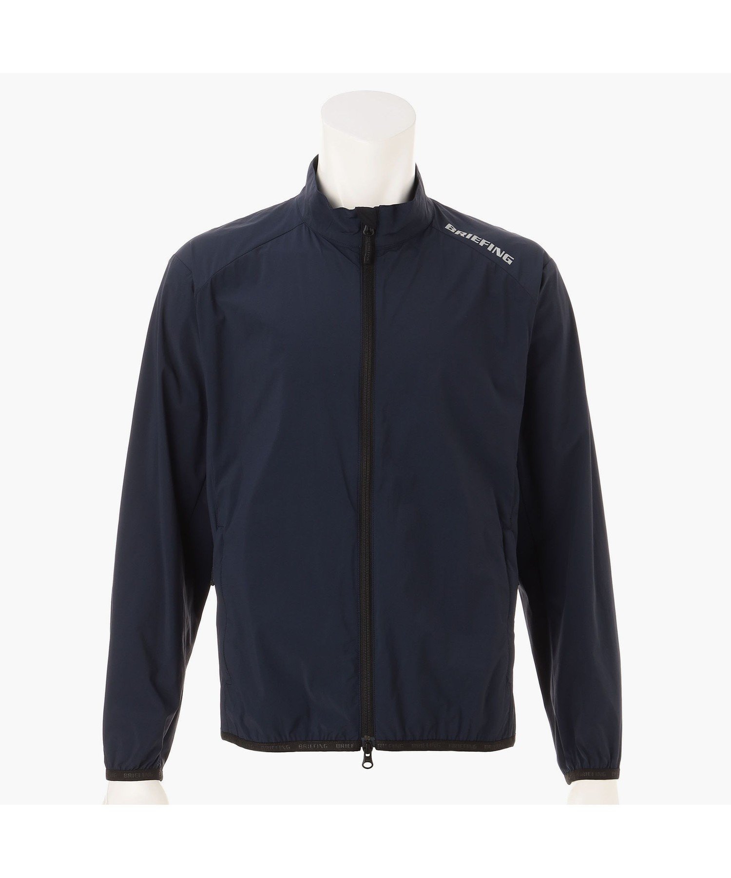 【ブリーフィング/BRIEFING / MEN】のメンズリフレクティブロゴウインドブルゾン インテリア・キッズ・メンズ・レディースファッション・服の通販 founy(ファニー) 　ファッション　Fashion　メンズファッション　Fashion for Men　秋　Autumn　コレクション　Collection, Seasonal Line　軽量　Lightweight, Ultra Light　スタイリッシュ　Stylish, Fashionable　ストレッチ　Stretch, Stretchy Fabric　スリーブ　Sleeve, Long Sleeve / Short Sleeve　タフタ　Taffeta, Structured Fabric　トレンド　Trend, Trending Now　フロント　Front, Front Design　プリント　Print, Printed Pattern　ラウンド　Round, Round Neck　おすすめ　Recommended / Our Picks　ゴルフ　Golf　NAVY|ID: prp329100004625237 ipo3291000000033227422