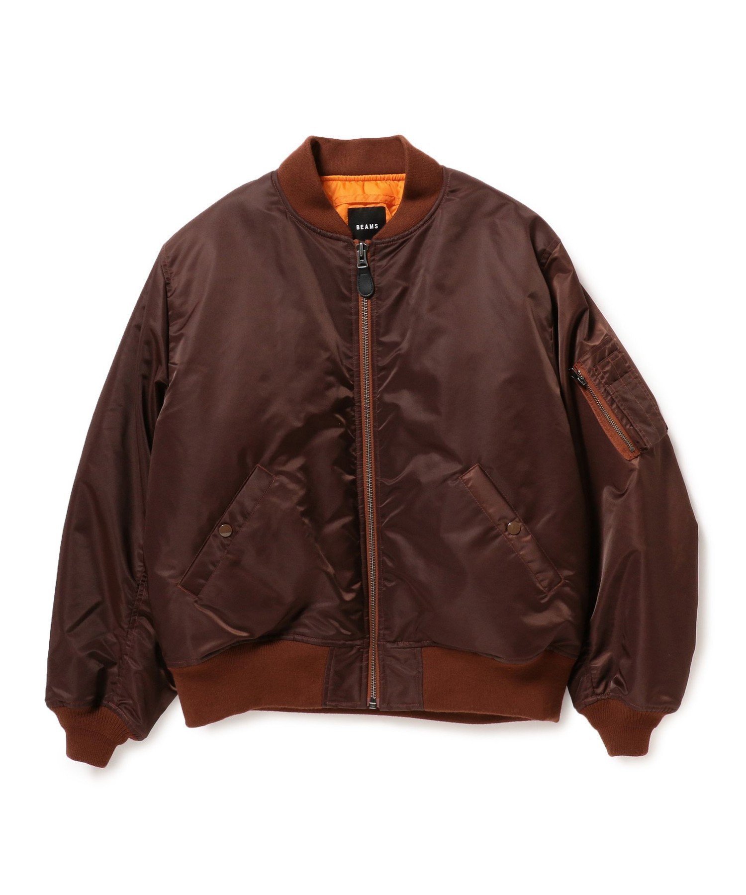 【ビームス/BEAMS / MEN】のMA-1 インテリア・キッズ・メンズ・レディースファッション・服の通販 founy(ファニー) 　ファッション　Fashion　メンズファッション　Fashion for Men　ジャケット　Jacket, Outerwear　リラックス　Relax, Relaxed Fit　ヴィンテージ　Vintage Style　軽量　Lightweight, Ultra Light　BROWN|ID: prp329100004625238 ipo3291000000033227449