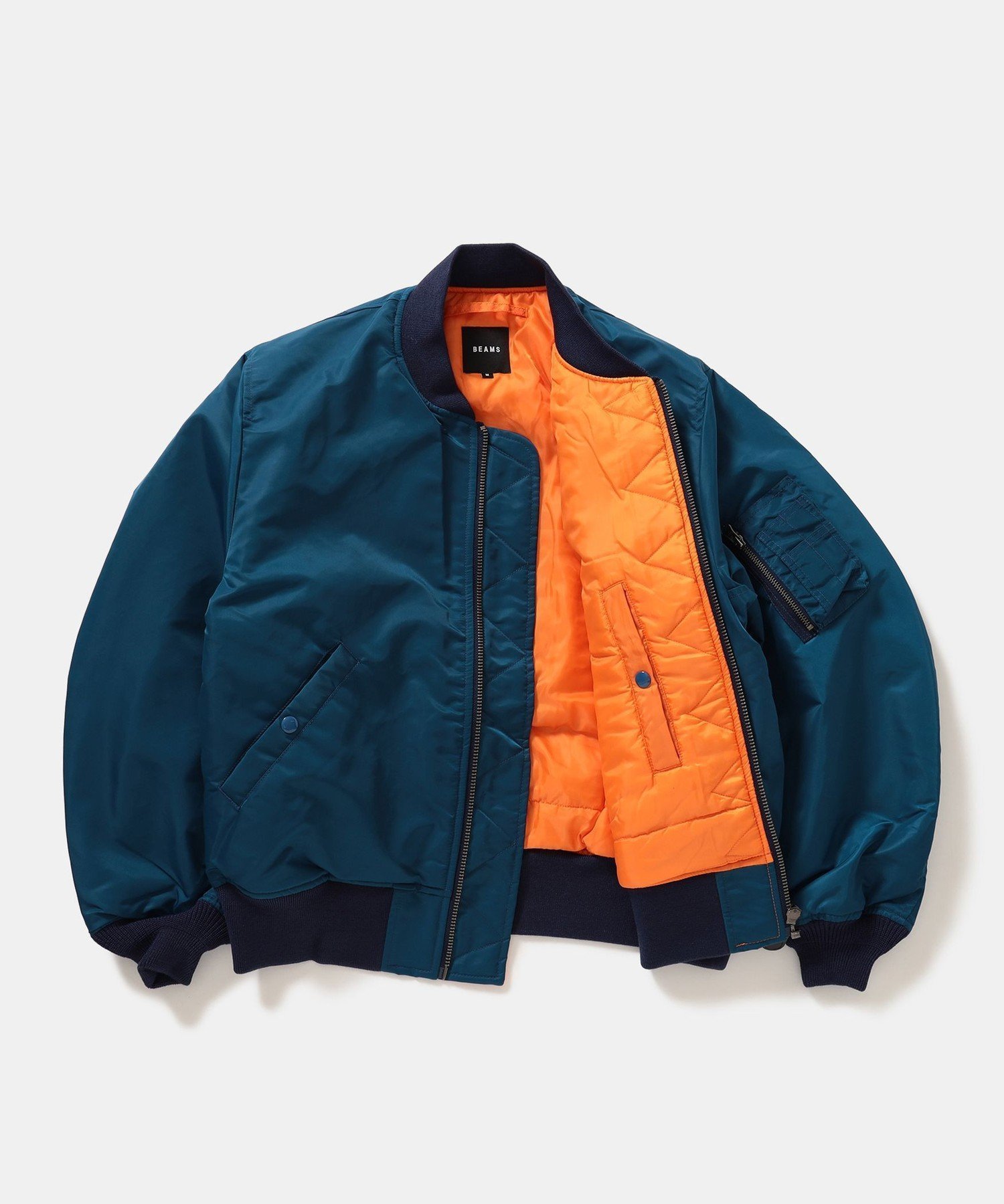 【ビームス/BEAMS / MEN】のMA-1 インテリア・キッズ・メンズ・レディースファッション・服の通販 founy(ファニー) 　ファッション　Fashion　メンズファッション　Fashion for Men　ジャケット　Jacket, Outerwear　リラックス　Relax, Relaxed Fit　ヴィンテージ　Vintage Style　軽量　Lightweight, Ultra Light　NAVY|ID: prp329100004625238 ipo3291000000033227452