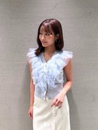 【スナイデル/SNIDEL】のSustainableチュールフリルニットプルオーバー 人気、トレンドファッション・服の通販 founy(ファニー) ファッション Fashion レディースファッション Fashion for Women トップス・カットソー Cut & Sew Tops ニット Knit Tops & Sweaters カジュアルプルオーバー・ニットトップス Pullovers & Knit Tops / Casual Pullovers おすすめ Recommended / Our Picks ウェーブ Wavy Pattern ストレート Straight, Straight Cut デコルテ Décolleté, Neckline バランス Balance, Style Balance フリル Frill, Ruffle フロント Front, Front Design ボーダー Border, Stripe リュクス Luxury, Elegant, High-End, Chic 人気 Popular, Best Seller 今季 This Season, Current Season 定番 Standard, Basic Item thumbnail LBLU[081]|ID: prp329100004625257 ipo3291000000033227837