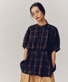 【フリークスストア/FREAK'S STORE】のオンブレーチェック フレアヨークシャツ / 5分袖チェックシャツ 25AW 人気、トレンドファッション・服の通販 founy(ファニー) ファッション Fashion レディースファッション Fashion for Women トップス・カットソー Cut & Sew Tops シャツ・ブラウス・オフィスカジュアル Elegant Blouses & Button-Ups 2025年 2025 2025-2026秋冬・A/W Autumn/Winter 2025–26 AW25–26 冬 Winter / This Winter おすすめ Recommended / Our Picks とろみ Fluid, Flowy Fabric スタイリッシュ Stylish, Fashionable スラックス Slacks, Dress Pants チェック Check, Plaid, Tartan バルーン Balloon, Balloon Silhouette フレア Flare, Flared フロント Front, Front Design A/W・秋冬 Autumn/Winter thumbnail ブラック|ID: prp329100004625260 ipo3291000000033227941
