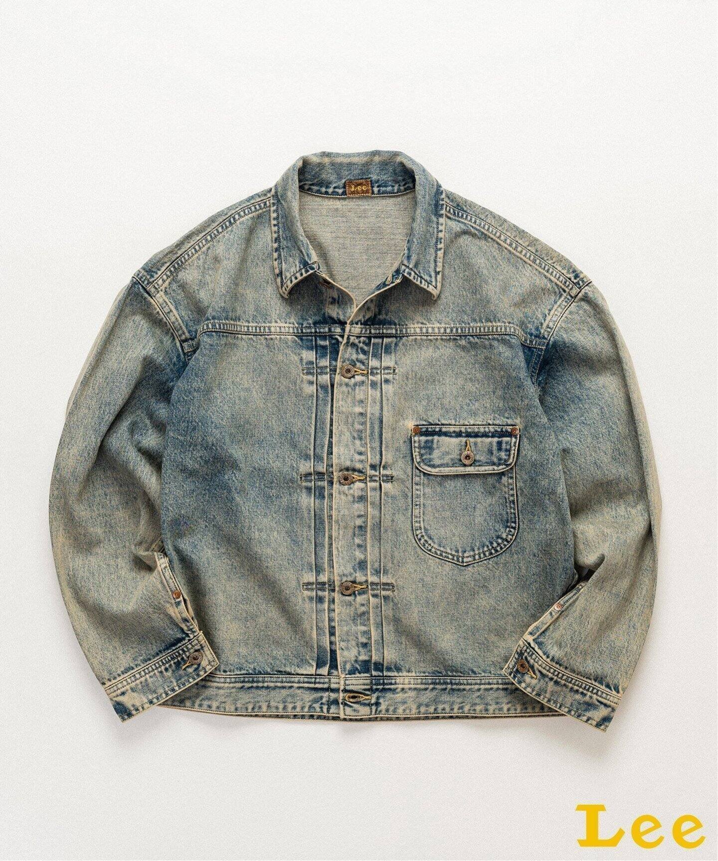 【エディフィス/EDIFICE / MEN】のLee for BOUCLE 別注 カウボーイジャケット フェード 人気、トレンドファッション・服の通販 founy(ファニー) 　ファッション　Fashion　メンズファッション　Fashion for Men　イエロー　Yellow　ケミカル　Chemical, Chemical Wash　ショート　Short, Short Length　シンプル　Simple, Minimal　ジャケット　Jacket, Outerwear　スペシャル　Special, Limited Edition　デニム　Denim, Jeans Material　フィット　Fit, Slim Fit　別注　Limited Edition, Custom Order　モダン　Modern, Contemporary　リアル　Real, Realistic　ワイド　Wide, Wide Fit　 other-1|ID: prp329100004625272 ipo3291000000033228146
