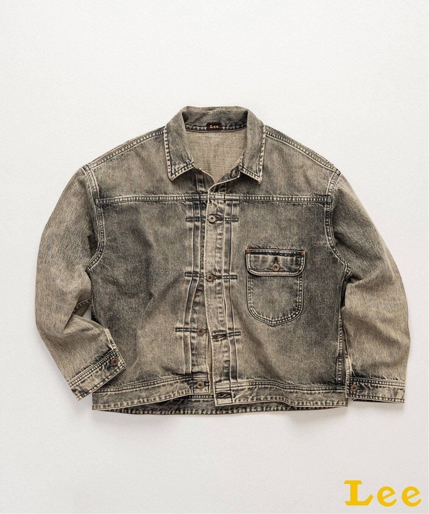 【エディフィス/EDIFICE / MEN】のLee for BOUCLE 別注 カウボーイジャケット フェード インテリア・キッズ・メンズ・レディースファッション・服の通販 founy(ファニー) 　ファッション　Fashion　メンズファッション　Fashion for Men　イエロー　Yellow　ケミカル　Chemical, Chemical Wash　ショート　Short, Short Length　シンプル　Simple, Minimal　ジャケット　Jacket, Outerwear　スペシャル　Special, Limited Edition　デニム　Denim, Jeans Material　フィット　Fit, Slim Fit　別注　Limited Edition, Custom Order　モダン　Modern, Contemporary　リアル　Real, Realistic　ワイド　Wide, Wide Fit　ブラック A|ID: prp329100004625272 ipo3291000000033228148