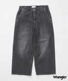 【ジャーナルスタンダード/JOURNAL STANDARD / MEN】のWrangler / ラングラー for FOLL デニム パンツ 人気、トレンドファッション・服の通販 founy(ファニー) ファッション Fashion メンズファッション Fashion for Men ボトムス Bottoms デニムパンツ・ジーンズ Denim Pants ウエスタン Western Style コスチューム Costume, Outfit ジーンズ Jeans, Denim Pants ストレート Straight, Straight Cut ダメージ Distressed, Destroyed テーパード Tapered, Tapered Pants デニム Denim, Jeans Material 定番 Standard, Basic Item バランス Balance, Style Balance ポケット Pocket, Pocket Detail ヨーク Yoke, Yoke Design ルーズ Loose, Oversized ワイド Wide, Wide Fit ワーク Workwear, Utility Style thumbnail ブラック|ID: prp329100004625294 ipo3291000000033228570