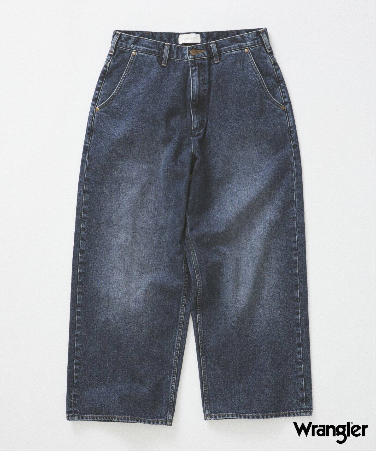【ジャーナルスタンダード/JOURNAL STANDARD / MEN】のWrangler / ラングラー for FOLL デニム パンツ インテリア・キッズ・メンズ・レディースファッション・服の通販 founy(ファニー) 　ファッション　Fashion　メンズファッション　Fashion for Men　ボトムス　Bottoms　デニムパンツ・ジーンズ　Denim Pants　ウエスタン　Western Style　コスチューム　Costume, Outfit　ジーンズ　Jeans, Denim Pants　ストレート　Straight, Straight Cut　ダメージ　Distressed, Destroyed　テーパード　Tapered, Tapered Pants　デニム　Denim, Jeans Material　定番　Standard, Basic Item　バランス　Balance, Style Balance　ポケット　Pocket, Pocket Detail　ヨーク　Yoke, Yoke Design　ルーズ　Loose, Oversized　ワイド　Wide, Wide Fit　ワーク　Workwear, Utility Style　ネイビー|ID: prp329100004625294 ipo3291000000033228573