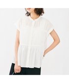 【アンタイトル/UNTITLED】のコットンギャザーブラウス 人気、トレンドファッション・服の通販 founy(ファニー) ファッション Fashion レディースファッション Fashion for Women トップス・カットソー Cut & Sew Tops シャツ・ブラウス・オフィスカジュアル Elegant Blouses & Button-Ups ギャザー Gathered, Ruffled シルケット Silket, Silky Cotton thumbnail ホワイト|ID: prp329100004625325 ipo3291000000033560624