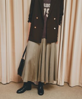【ルクールブラン/le.coeur blanc】のフィブリルサテンパネルプリーツスカート 人気、トレンドファッション・服の通販 founy(ファニー) ファッション Fashion レディースファッション Fashion for Women スカート Skirts プリーツスカート / 上品フェミニンスタイル Pleated Skirts シンプル Simple, Minimal フィット Fit, Slim Fit エレガント 上品 Elegant |ID:prp329100004625762