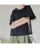 【コーエン/COEN】のチュールレイヤーTシャツ 人気、トレンドファッション・服の通販 founy(ファニー) ファッション Fashion レディースファッション Fashion for Women トップス・カットソー Cut & Sew Tops シャツ・ブラウス・オフィスカジュアル Elegant Blouses & Button-Ups ロングTシャツ・Tシャツ Longline T-Shirts & Tees シンプル Simple, Minimal チュール Tulip, Tulip Motif バランス Balance, Style Balance ベーシック Basic, Essential ボトム Bottoms, Lower Wear thumbnail BLACK|ID: prp329100004625909 ipo3291000000033670106
