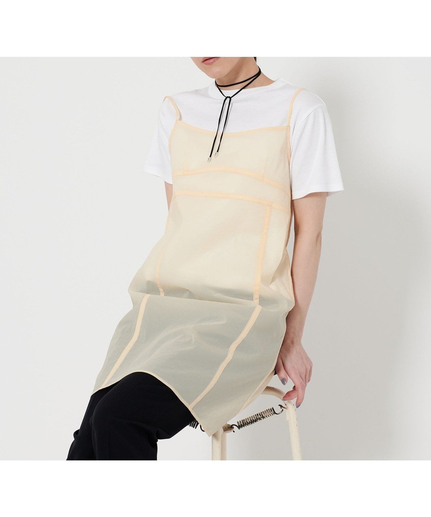 【ビューティ&ユース ユナイテッドアローズ/BEAUTY&YOUTH / UNITED ARROWS】のシアー キャミソール インテリア・キッズ・メンズ・レディースファッション・服の通販 founy(ファニー) 　ファッション　Fashion　レディースファッション　Fashion for Women　トップス・カットソー　Cut & Sew Tops　キャミソール&ノースリーブ　Camisoles & Sleeveless Tops　おすすめ　Recommended / Our Picks　キャミソール　Camisole, Spaghetti Strap Top　シアー　Sheer, See-Through　ジャケット　Jacket, Outerwear　トレンド　Trend, Trending Now　フェミニン　Feminine, Girly　フォルム　Silhouette, Form　ラップ　Wrap, Wrap Design　ランジェリー　Lingerie, Intimate Wear　NATURAL|ID: prp329100004625941 ipo3291000000033673635