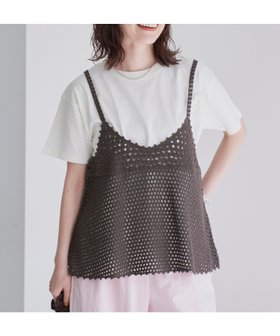 【コーエン/COEN】の【セットアイテム】クロシェVキャミセットT 人気、トレンドファッション・服の通販 founy(ファニー) ファッション Fashion レディースファッション Fashion for Women トップス・カットソー Cut & Sew Tops キャミソール&ノースリーブ Camisoles & Sleeveless Tops おすすめ Recommended / Our Picks キャミ Camisole, Cami Top キャミソール Camisole, Spaghetti Strap Top クロシェ Crochet, Knitted Lace トレンド Trend, Trending Now 秋 Autumn |ID:prp329100004625973