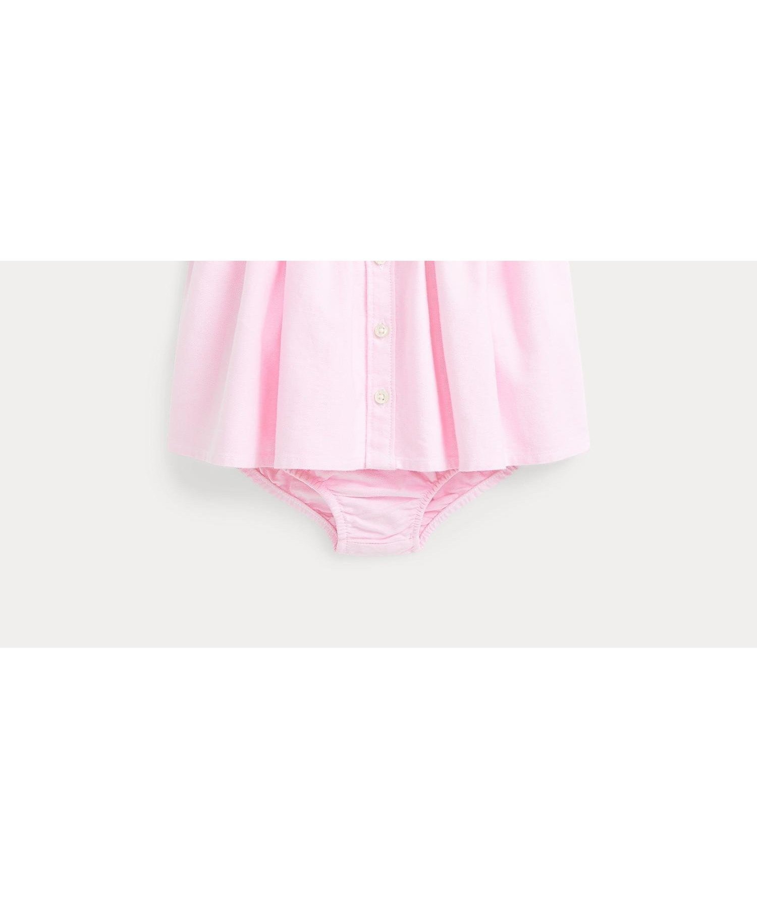 【ラルフローレン/RALPH LAUREN / KIDS】の(ベビー)コットン オックスフォード シャツドレス ブルマー 人気、トレンドファッション・服の通販 founy(ファニー) 　ファッション　Fashion　キッズファッション　Fashion for Kids　ワンピース　Dresses　シャーリング　Shirring, Ruched　シルバー　Silver, Metallic Silver　ダブル　Double, Double-Breasted　ドレス　Dress, One-Piece　ノースリーブ　Sleeveless, No-Sleeve　フィット　Fit, Slim Fit　フレア　Flare, Flared　ベビー　Baby, Babywear　定番　Standard, Basic Item　 other-1|ID: prp329100004626000 ipo3291000000033461685