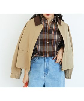 【ルクールブラン/le.coeur blanc】のグログラン配色ジャケット 人気、トレンドファッション・服の通販 founy(ファニー) ファッション Fashion レディースファッション Fashion for Women アウター Coat / Outerwear Collection レディースジャケット・軽アウター Jackets おすすめ Recommended / Our Picks グログラン Grosgrain, Grosgrain Ribbon コーデュロイ Corduroy, Cord Fabric ジャケット Jacket, Outerwear ミドル Middle Length, Mid Height |ID:prp329100004626018